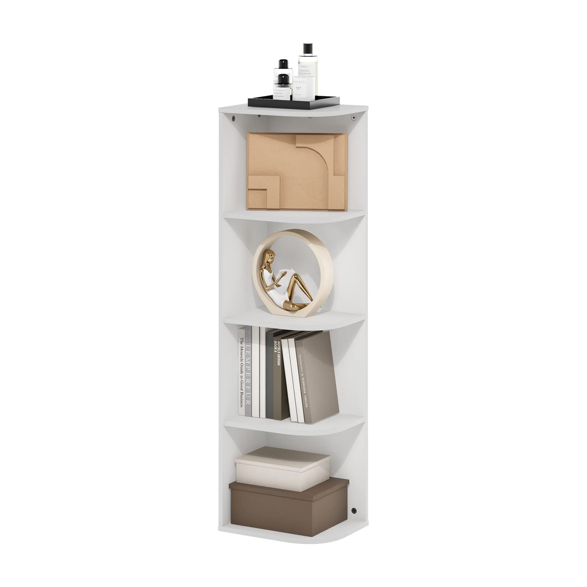 FormaHaven 5-Cube Bookshelf – Modern Open Storage Organizer