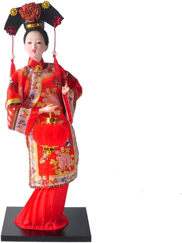 FormaHaven Handmade Decorative Figurine – Elegant Resin Sculpture with Wooden Base