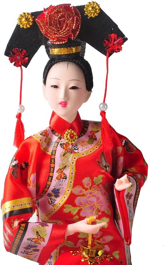 FormaHaven Handmade Decorative Figurine – Elegant Resin Sculpture with Wooden Base