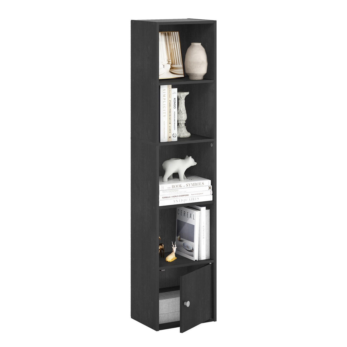 FormaHaven 5-Cube Bookshelf – Modern Open Storage Organizer