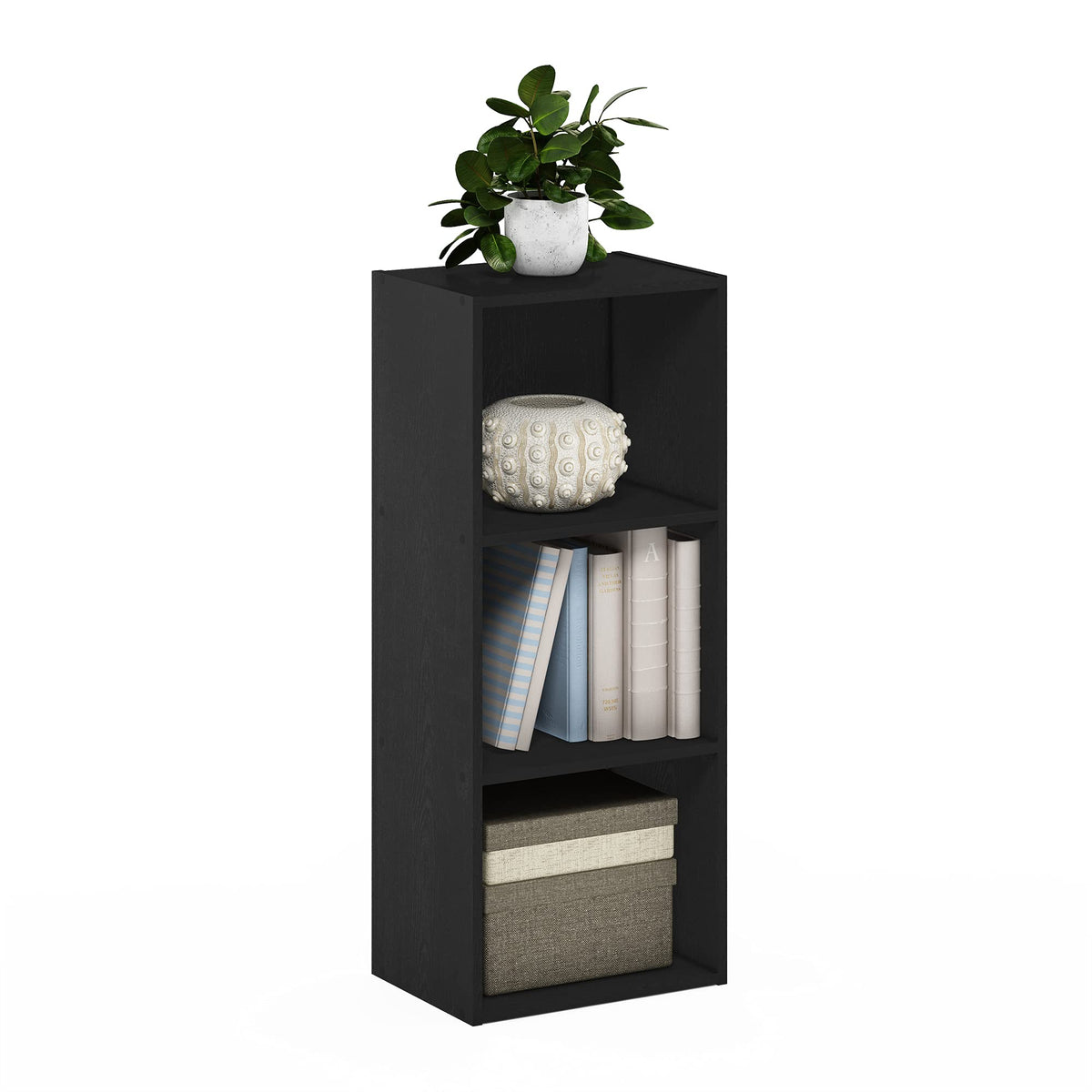 FormaHaven 5-Cube Bookshelf – Modern Open Storage Organizer