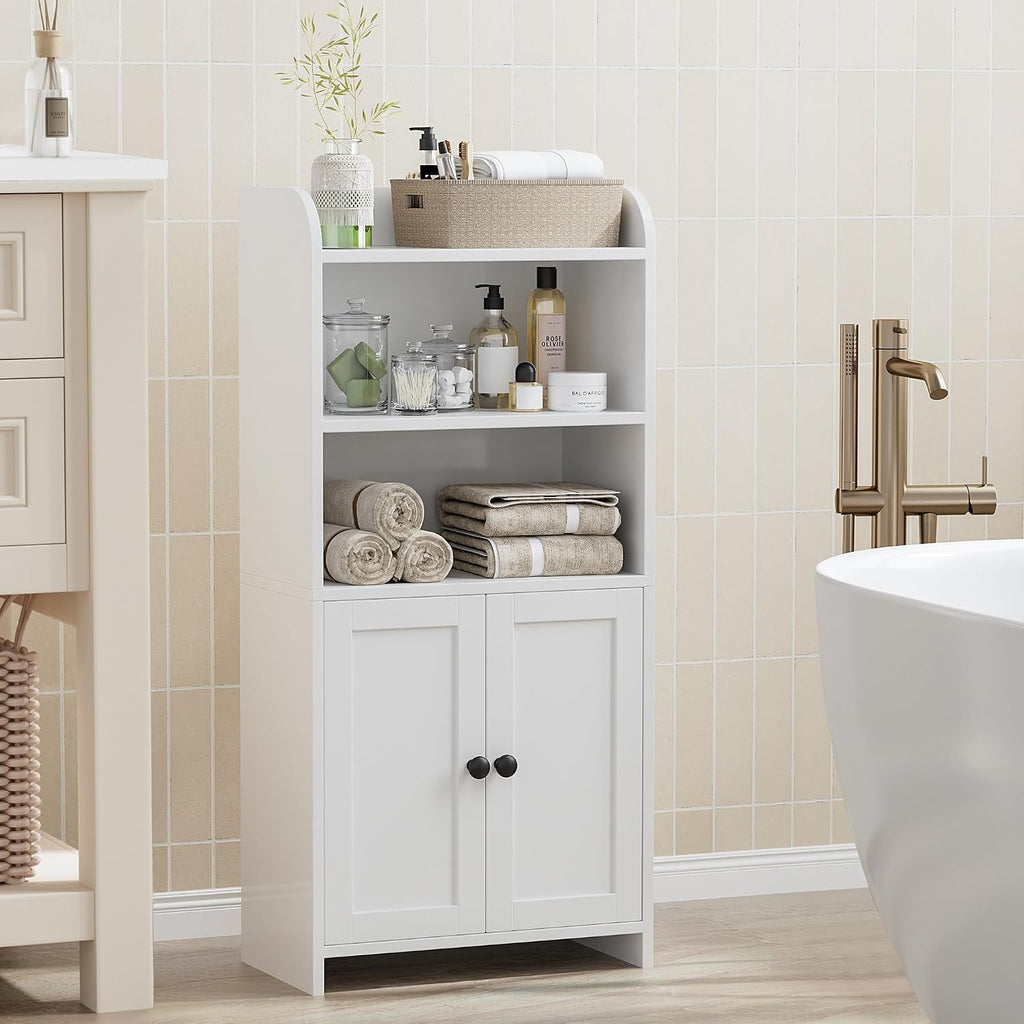FormaHaven Slim Bathroom Storage Cabinet – Compact Floor Organizer