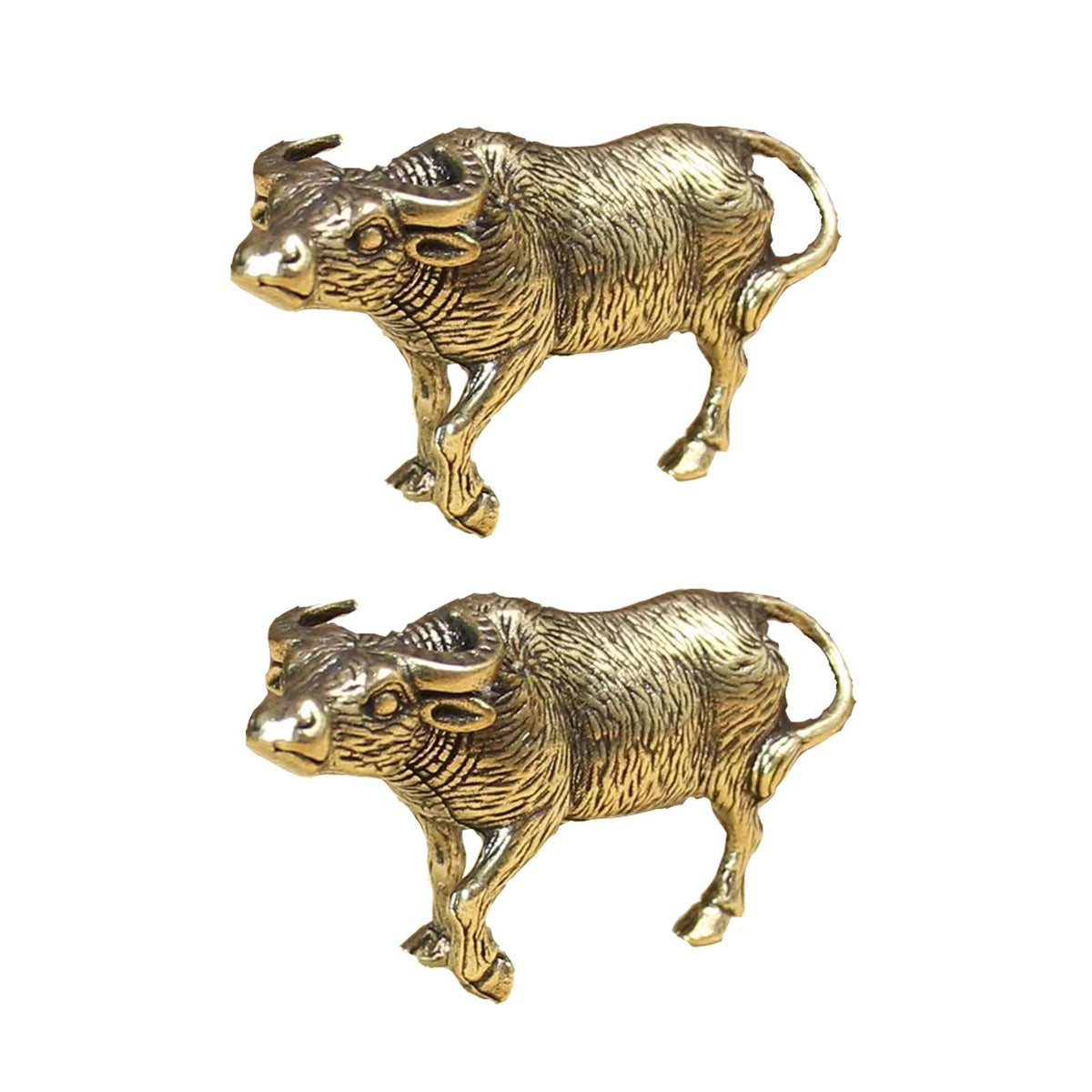 FormaHaven Brass Decorative Sculpture – Elegant Desktop Ornament