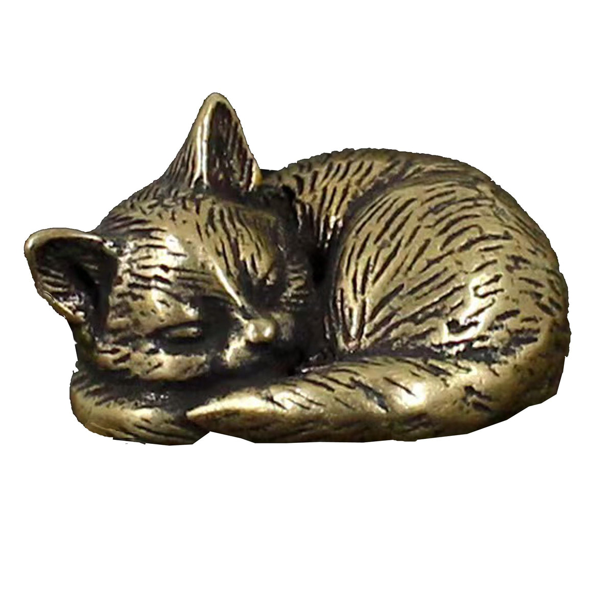 FormaHaven Brass Decorative Sculpture – Elegant Desktop Ornament