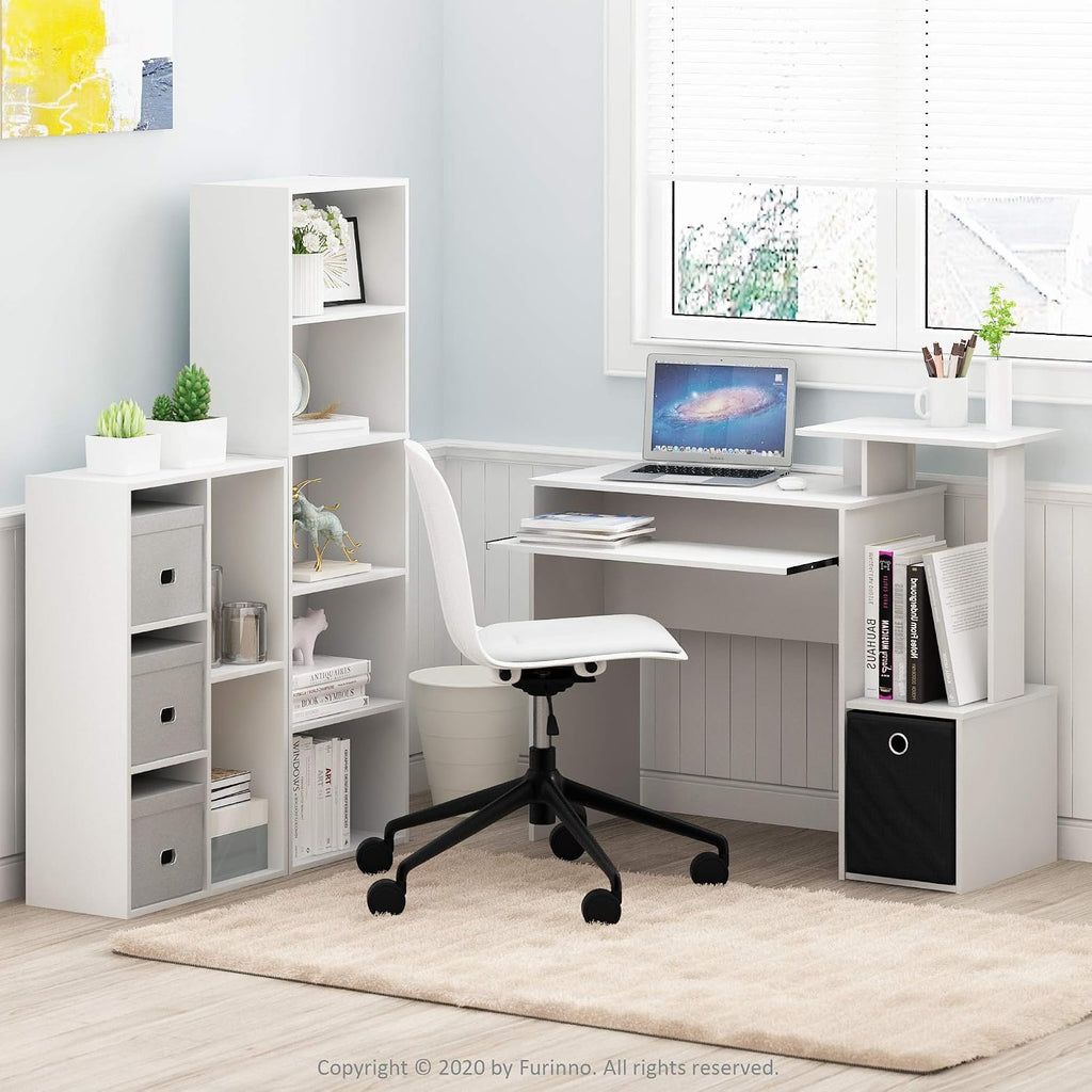 FormaHaven 5-Cube Bookshelf – Modern Open Storage Organizer